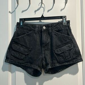 Cotton On Denim Cargo Shorts